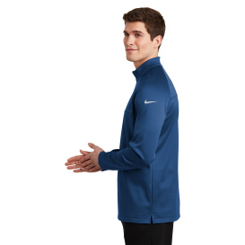 Nike NKAH6254 Therma-FIT 1/2-Zip Fleece - Gym Blue/Gym Blue