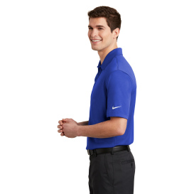 Nike NKAH6266 Dri-FIT Hex Textured Polo - Game Royal