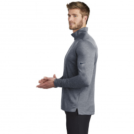 Nike NKBV6044 Dry 1/2-Zip Cover-Up - Navy Heather