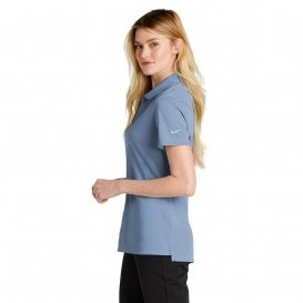 Nike NKDC1991 Ladies Dri-FIT Micro Pique 2.0 Polo - Blue Tint