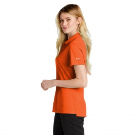 Nike NKDC1991 Ladies Dri-FIT Micro Pique 2.0 Polo - Brilliant Orange
