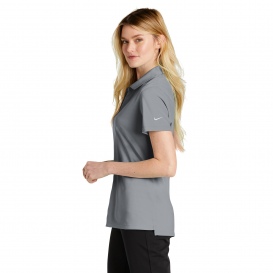 Nike NKDC1991 Ladies Dri-FIT Micro Pique 2.0 Polo - Cool Grey