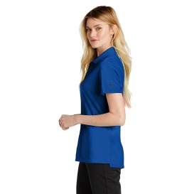 Nike NKDC1991 Ladies Dri-FIT Micro Pique 2.0 Polo - Gym Blue