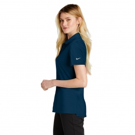 Nike NKDC1991 Ladies Dri-FIT Micro Pique 2.0 Polo - Navy