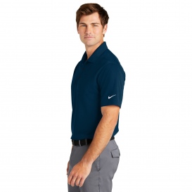 Nike NKDC2103 Dri-FIT Micro Pique 2.0 Pocket Polo - Navy