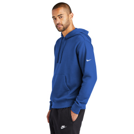 Nike NKDR1499 Club Fleece Sleeve Swoosh Pullover Hoodie - Game Royal