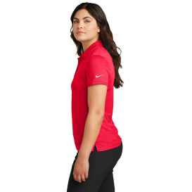 Nike NKDX6685 Ladies Victory Solid Polo - University Red