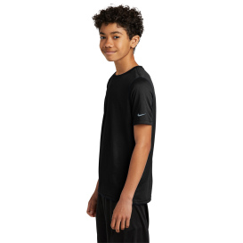 Nike NKDX8787 Youth Swoosh Sleeve rLegend Tee - Black