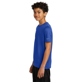 Nike NKDX8787 Youth Swoosh Sleeve rLegend Tee - Game Royal