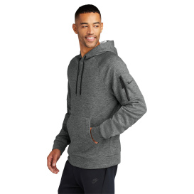 Nike NKFD9735 Therma-FIT Pocket Pullover Fleece Hoodie - Charcoal Heather