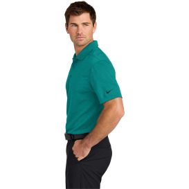 Nike NKFQ4794 Dri-FIT Smooth Heather Polo - Bright Spruce Heather