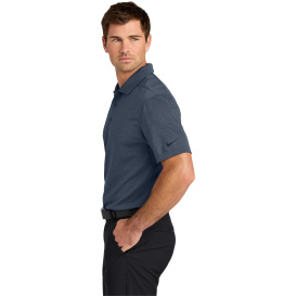 Nike NKFQ4794 Dri-FIT Smooth Heather Polo - Navy Heather
