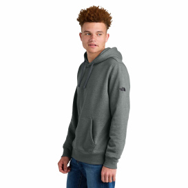 The North Face NF0A8AU0 Sleeve Logo Pullover Hoodie - TNF Medium Grey Heather