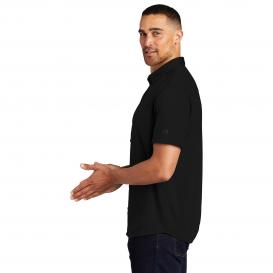 OGIO OG141 Gravitate Full-Button Polo - Blacktop