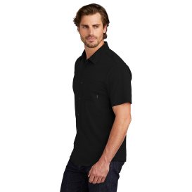 OGIO OG160 Extend Short Sleeve Button-Up - Blacktop