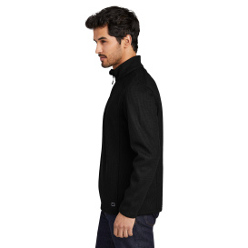 OGIO OG729 Grit Fleece 1/2-Zip - Blacktop