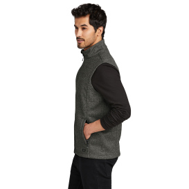 OGIO OG730 Grit Fleece Vest - Diesel Grey Heather