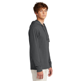 Port & Company PC099H Beach Wash Garment-Dyed Pullover Hooded Tee - Coal