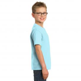 Port & Company PC099Y Youth Beach Wash Garment-Dyed Tee - Glacier