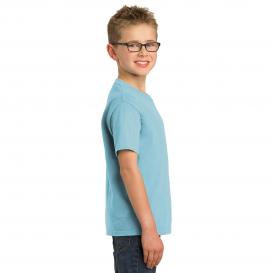 Port & Company PC099Y Youth Beach Wash Garment-Dyed Tee - Mist