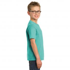 Port & Company PC099Y Youth Beach Wash Garment-Dyed Tee - Peacock