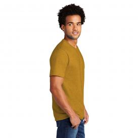 Port & Company PC330 Tri-Blend Tee - Ochre Yellow Heather