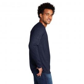 Port & Company PC330LS Tri-Blend Long Sleeve Tee - Team Navy Heather
