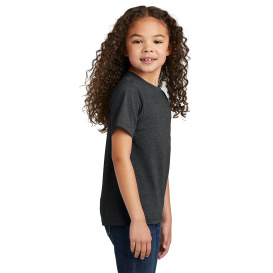 Port & Company PC330Y Youth Tri-Blend Tee - Black Heather