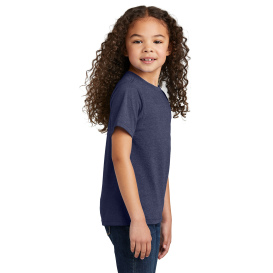 Port & Company PC330Y Youth Tri-Blend Tee - Team Navy Heather