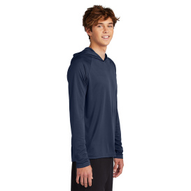 Port & Company PC380H Performance Pullover Hooded Tee - True Navy