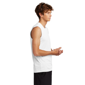 Port & Company PC380SL Performance Sleeveless Tee - White