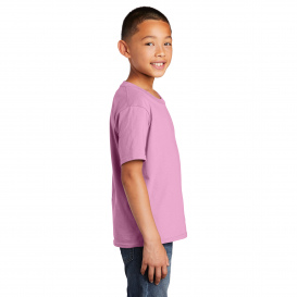 Port & Company PC450Y Youth Fan Favorite Tee - Candy Pink