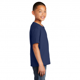 Port & Company PC450Y Youth Fan Favorite Tee - Team Navy