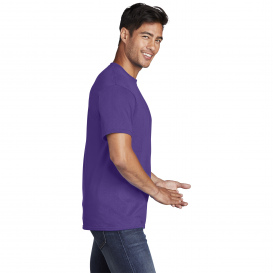Port & Company PC54 Core Cotton Tee - Team Purple