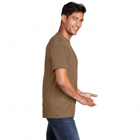 Port & Company PC54 Core Cotton Tee - Woodland Brown