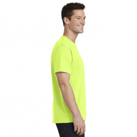 Port & Company PC54T Tall Core Cotton Tee - Neon Yellow