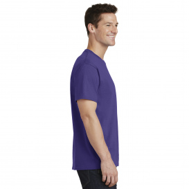 Port & Company PC54T Tall Core Cotton Tee - Purple