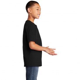 Port & Company PC54YDTG Youth Core Cotton DTG Tee - Jet Black