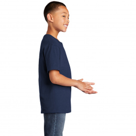 Port & Company PC54YDTG Youth Core Cotton DTG Tee - Navy