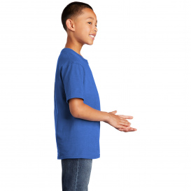 Port & Company PC54YDTG Youth Core Cotton DTG Tee - Royal
