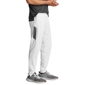 Sport-Tek PST800 Travel Pants - White/Iron Grey