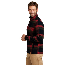 Russell Outdoors RU551 Basin Snap Pullover - Red Plaid
