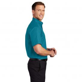 Port Authority S508 Short Sleeve Easy Care Shirt - Teal Green