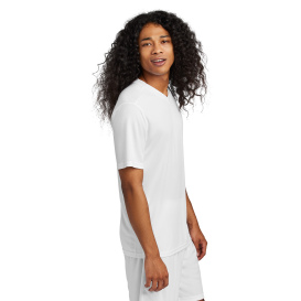 Sport-Tek ST101 Competitor United V-Neck - White/White