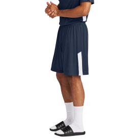 Sport-Tek ST103 Competitor United 7" Shorts - True Navy/White