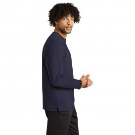 Sport-Tek ST248 Sport-Wick Fleece Pullover Crew - Navy