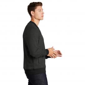 Sport-Tek ST274 Lightweight French Terry Bomber - Heather Black