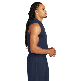 Sport-Tek ST352H Competitor Sleeveless Hoodie - True Navy