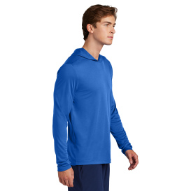 Sport-Tek ST420LSH Posi-UV Pro Long Sleeve Hoodie - True Royal