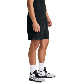 Sport-Tek ST442 Club 7" Shorts - Black/Black